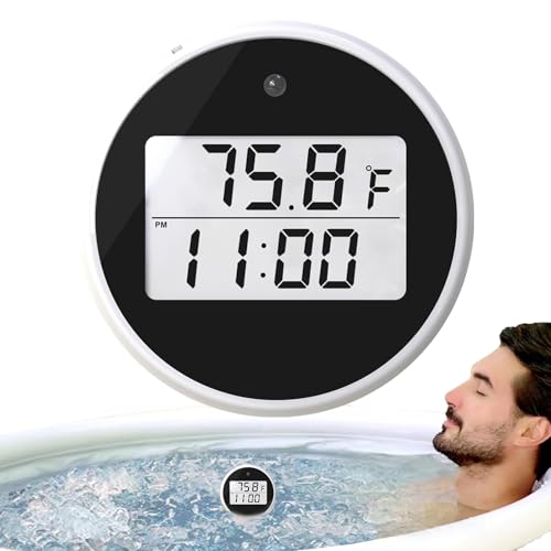 Häkelblume Geschenkidee, Kalttauchthermometer,Eisbadthermometer | Tragbare Badethermometer -Schwimmende Thermometer, Timer | LED-Anzeige, Digitales Wasserthermometer, Eisbad, Kaltes Tauchzubehör Häkelblume Geschenkidee, Kalttauchthermometer,Eisbadthermometer | Tragbare Badethermometer -Schwimmende Thermometer, Timer | LED-Anzeige, Digitales Wasserthermometer, Eisbad, Kaltes Tauchzubehör von Generisch