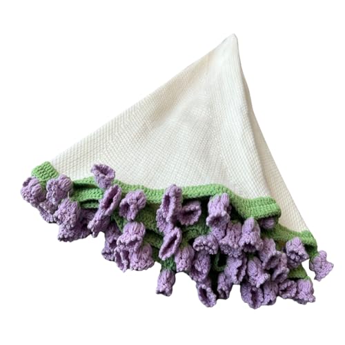 Häkelblumen, Rosenstrauß, handgefertigt, romantischer Rosenstrauß, gestrickte Überwurfdecke, Überwurfdecke für Couch, Blumenstrauß, Häkeldecke, gestrickte Kunst, bequem, Nappin Häkelblumen, Rosenstrauß, handgefertigt, romantischer Rosenstrauß, gestrickte Überwurfdecke, Überwurfdecke für Couch, Blumenstrauß, Häkeldecke, gestrickte Kunst, bequem, Nappin von Generisch