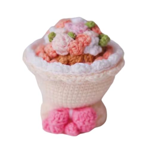 Häkeln Puppe | Wendbare Häkelpuppe,Wendbare Blumenstrauß Puppe Handgefertigtes Geschenk Für Mutter Valentinstag Weihnachten Ostern Geburtstag Abschluss von Generisch