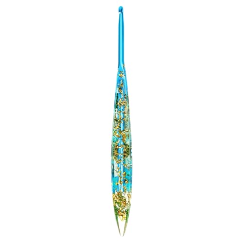 Häkelnadel Set Für Anfänger, Ergonomische Häkelhaken, Garnhäkeln Mit Blumenharzgriffen Für Handgefertigtes Häkeln Für Anfänger Häkelnadel Set Für Anfänger, Ergonomische Häkelhaken, Garnhäkeln Mit Blumenharzgriffen Für Handgefertigtes Häkeln Für Anfänger von Generisch