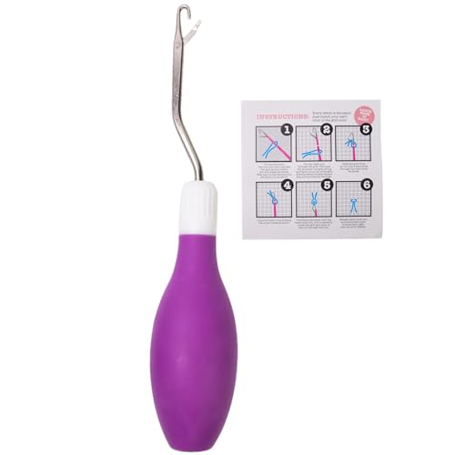 Häkelnadel mit – stabiler Knüpfhaken, komplettes Set, ergonomischer Gummigriff, Häkelnadeln, Knüpfhaken-Zubehör, leicht zu greifende Werkzeuge zum Basteln, perfekt für Anfänger und Experten Häkelnadel mit – stabiler Knüpfhaken, komplettes Set, ergonomischer Gummigriff, Häkelnadeln, Knüpfhaken-Zubehör, leicht zu greifende Werkzeuge zum Basteln, perfekt für Anfänger und Experten von Generisch
