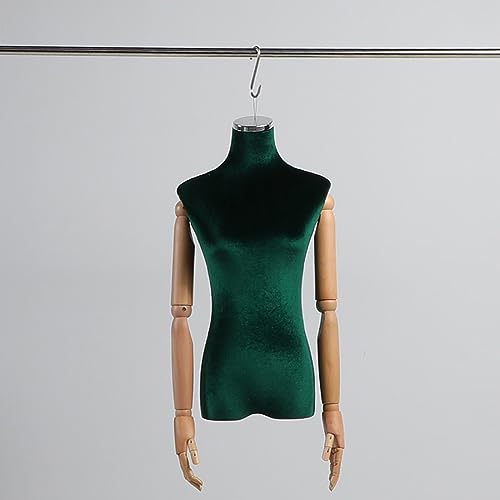 Hängende weibliche Kleiderpuppe mit flexiblen Armen und Haken für Schneiderei, Theaterkostüme und Einzelhandel Hängende weibliche Kleiderpuppe mit flexiblen Armen und Haken für Schneiderei, Theaterkostüme und Einzelhandel von Generisch