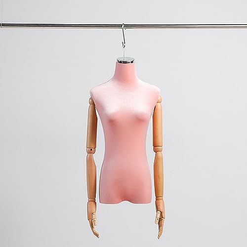 Hängende weibliche Kleiderpuppe mit flexiblen Armen und Haken für Schneiderei, Theaterkostüme und Einzelhandel Hängende weibliche Kleiderpuppe mit flexiblen Armen und Haken für Schneiderei, Theaterkostüme und Einzelhandel von Generisch
