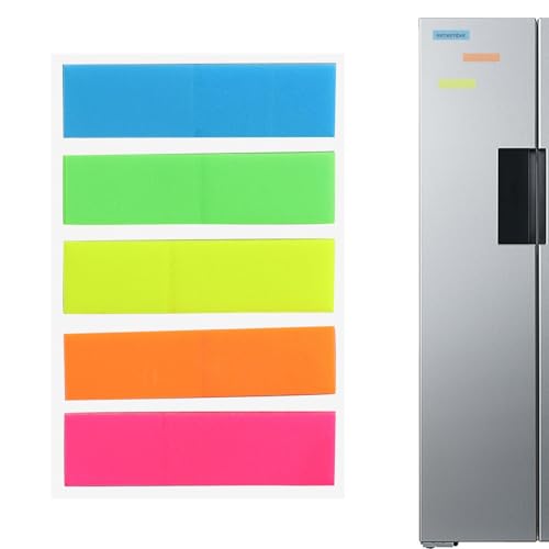 Haftnotiz-Tabs, 100 x PET-Notizpapier-Aufkleber, bunte Papierbox-Marker, fluoreszierende Etikettenaufkleber, durchscheinend für Rezept-Notizbuch Haftnotiz-Tabs, 100 x PET-Notizpapier-Aufkleber, bunte Papierbox-Marker, fluoreszierende Etikettenaufkleber, durchscheinend für Rezept-Notizbuch von Generisch