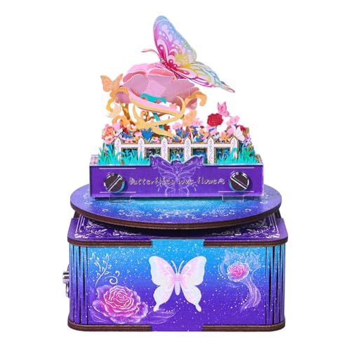 Haftnotizen, rotierende Spieluhr, 3D-Haftnotizen, Schmetterling, Liebe, Blumenmädchen, Ausschnitt, B, Papierkalender, Schreibtisch-Ornament Haftnotizen, rotierende Spieluhr, 3D-Haftnotizen, Schmetterling, Liebe, Blumenmädchen, Ausschnitt, B, Papierkalender, Schreibtisch-Ornament von Generisch