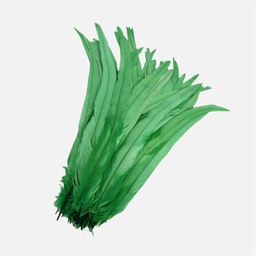 Hahnfedern, Basteln, Nähen, Kleidung, Dekoration, Zuhause, Party, Hochzeit, Zubehör, Gras, EN8, 100 Stück, 40–45 cm, 100 Stück Hahnfedern, Basteln, Nähen, Kleidung, Dekoration, Zuhause, Party, Hochzeit, Zubehör, Gras, EN8, 100 Stück, 40–45 cm, 100 Stück von Generisch