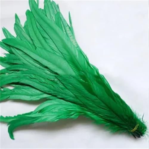 Hahnschwanz-Feder, Bastelzubehör, Hochzeit, Party, dunkel, EN8, 40–45 cm, 30–35 cm Hahnschwanz-Feder, Bastelzubehör, Hochzeit, Party, dunkel, EN8, 40–45 cm, 30–35 cm von Generisch
