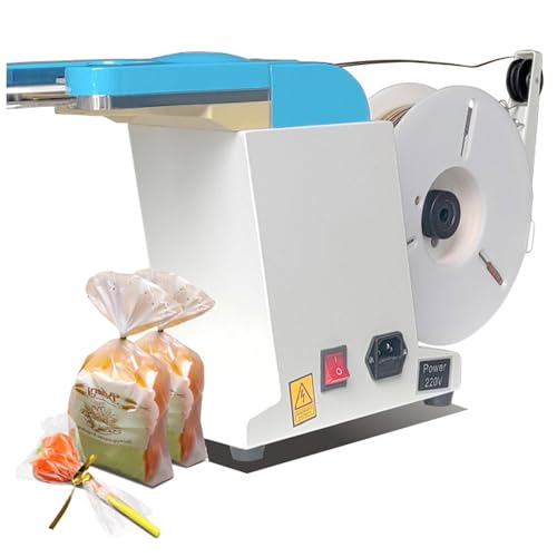 Halbautomatische Beutelverschlussmaschine, verstellbare Drahtbindevorrichtung für schnelle, effiziente Verpackung in Supermärkten, Bäckereien und Bauernhöfen von Generisch