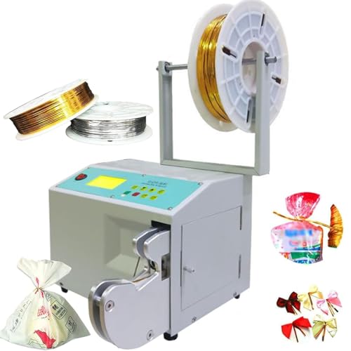 Halbautomatische Twist Tie Maschine für effizientes Bündeln, elektrische Drahtbindelösung für den gewerblichen Gebrauch, ideal für Supermärkte und Einzelhandelsverpackungen Halbautomatische Twist Tie Maschine für effizientes Bündeln, elektrische Drahtbindelösung für den gewerblichen Gebrauch, ideal für Supermärkte und Einzelhandelsverpackungen von Generisch