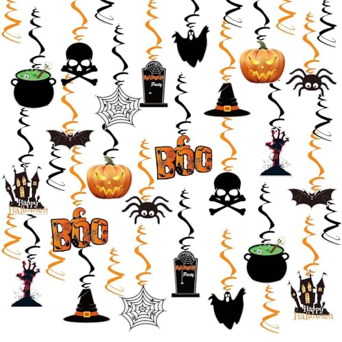Halloween-Aufkleber mit Wirbel-Motiv, wiederverwendbare Deckendekorationen, -Hexen, Luftschlangen, lebendige Halloween-Aufkleber, Party-Dekorationen, Halloween-Aufkleber, gruselige Dekoration Halloween-Aufkleber mit Wirbel-Motiv, wiederverwendbare Deckendekorationen, -Hexen, Luftschlangen, lebendige Halloween-Aufkleber, Party-Dekorationen, Halloween-Aufkleber, gruselige Dekoration von Generisch