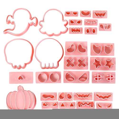 Halloween-Backzubehör, Vorlagen, Formwerkzeuge für Kekse, sicheres Gadget-Zubehör, Dekorationswerkzeuge für Kinder, Party, Geburtstag, Herbst, Küche, Zuhause, Weihnachten, Urlaub von Generisch