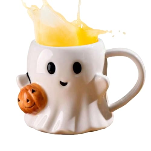 Halloween-Becher, niedlicher Halloween-Geisterbecher, ästhetisches Trinkglas für Küchenliebhaber, Zuhause, Damen, Erwachsene, Kinder, Teenager, Geburtstag Halloween-Becher, niedlicher Halloween-Geisterbecher, ästhetisches Trinkglas für Küchenliebhaber, Zuhause, Damen, Erwachsene, Kinder, Teenager, Geburtstag von Generisch