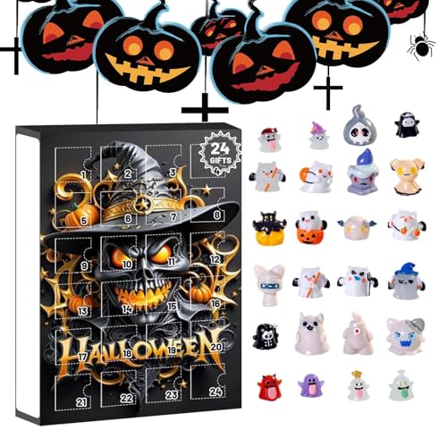 Halloween Countdown Calendar, Horror Figures Advent Set, Resin Collectible Ornaments, Decorative Table Display for Children, Teens, Girls’ Bedrooms, and Living Room Decor, Multicolor Halloween Countdown Calendar, Horror Figures Advent Set, Resin Collectible Ornaments, Decorative Table Display for Children, Teens, Girls’ Bedrooms, and Living Room Decor, Multicolor von Generisch