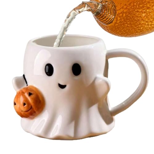 Halloween Cup, Pumpkin Tumbler, 5.51x4.13x3.46 Inches Ceramic Coffee Mug, Festive Drinking Glass with Handle, Seasonal Beverage Holder for Home Kitchen Kids Teens Lovers Christmas Celebration Halloween Cup, Pumpkin Tumbler, 5.51x4.13x3.46 Inches Ceramic Coffee Mug, Festive Drinking Glass with Handle, Seasonal Beverage Holder for Home Kitchen Kids Teens Lovers Christmas Celebration von Generisch