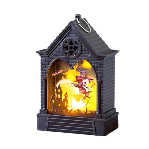 Halloween Deko Halloween Globus, musikalischer Glitzer für Tischdekorationen zu Hause, Party Deko FestivalHerbst Esstisch Tischdekoration Drinnen Draußen (Light Blue, One Size) von Generisch