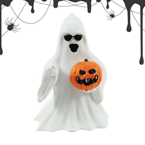 Halloween Geist Figur,Gruselige Geister-Statue Aus Kunstharz - Resin Grusel Deko Für Tisch Wohnzimmer Eingangsbereich Vitrine Tischdekoration Halloween Geist Figur,Gruselige Geister-Statue Aus Kunstharz - Resin Grusel Deko Für Tisch Wohnzimmer Eingangsbereich Vitrine Tischdekoration von Generisch