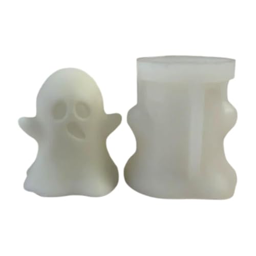 Halloween-Geister-Ornamente, Kerzenform, Silikon-Kerzenform, Halloween-Duft, Party, lustige Kerze, Geister-Ornamente Halloween-Geister-Ornamente, Kerzenform, Silikon-Kerzenform, Halloween-Duft, Party, lustige Kerze, Geister-Ornamente von Generisch