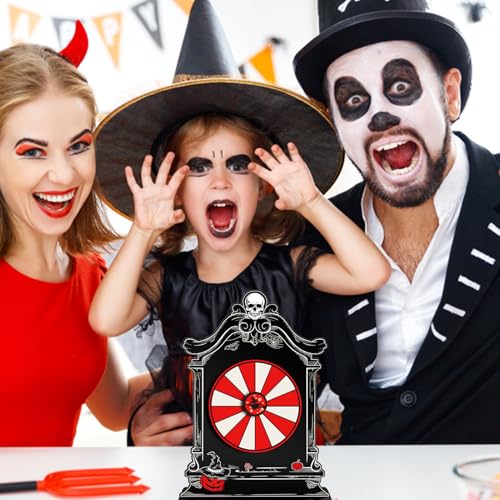 Halloween Glücksrad - Acryl Glücksrad Partyspiel | Interaktive Tischdekoration Für Familienfeste Klassenaktivitäten Karneval Events Und Feiertage Halloween Glücksrad - Acryl Glücksrad Partyspiel | Interaktive Tischdekoration Für Familienfeste Klassenaktivitäten Karneval Events Und Feiertage von Generisch