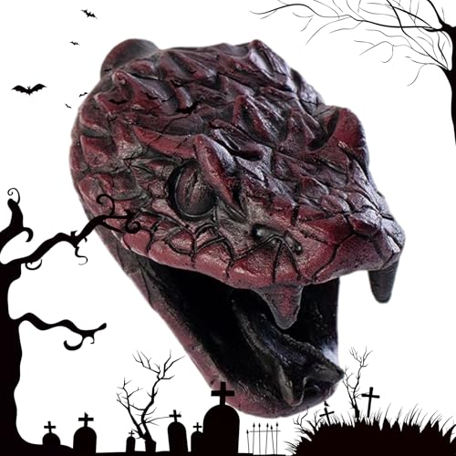Halloween Grusel-Pfeife - Zischendes Schlangengeräusch - Scherz Kunstharz Halloween Requisiten, Streich Spielzeug für Gruselhaus, Escape Room, drinnen und draußen Dekoration, Themenveranstaltung und S von Generisch