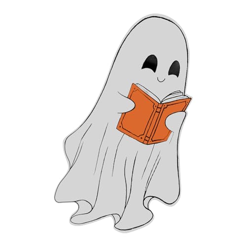 Halloween Lesezeichen - Geisterförmiges Lesezeichen - Transparente Etiketten für Familienlektüre Romane Kinder Halloween Deko Halloween Lesezeichen - Geisterförmiges Lesezeichen - Transparente Etiketten für Familienlektüre Romane Kinder Halloween Deko von Generisch