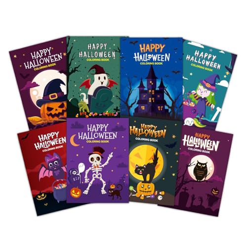 Halloween Malbuch, Kinder Halloween Themeed Zeichenbuch, Malbücher für Kinder, Partybevorzugungen, Bildungskritzelzubehör für Schulbetriebezentren, die die Halloween -Funktion auf dem Ausflug reisen Halloween Malbuch, Kinder Halloween Themeed Zeichenbuch, Malbücher für Kinder, Partybevorzugungen, Bildungskritzelzubehör für Schulbetriebezentren, die die Halloween -Funktion auf dem Ausflug reisen von Generisch