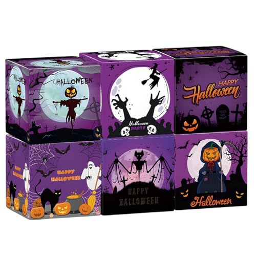 Halloween-Süßigkeiten-Box, Snack-Verpackungsboxen, Mehrzweck-Dekoration, Requisite, Pappschachtel für Halloween, Tisch-Desktop-Dekoration von Generisch