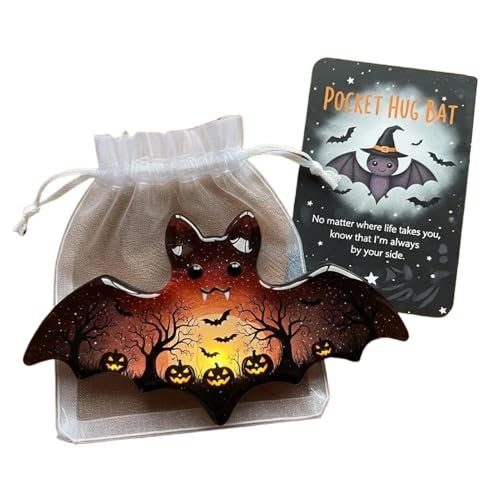Halloween-Taschendekoration – niedlicher Charme mit Mini-Ermutigungskarte, Halloween-Party, Festival, Dekoration für Büro, Schlafsaal, Klassenzimmer, Wohnung, Zuhause, Kinderzimmer Halloween-Taschendekoration – niedlicher Charme mit Mini-Ermutigungskarte, Halloween-Party, Festival, Dekoration für Büro, Schlafsaal, Klassenzimmer, Wohnung, Zuhause, Kinderzimmer von Generisch