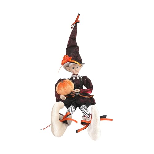 Halloween Witch Puppe - Küchen Hexen Puppen | Figurenmädchen Auf Tischplatten | Halloween Fairy Dolls | Festliche Fähigkeitsnornfigur Für Das Innenraum Flur Festival Party Urlaubszimmer Home Home Halloween Witch Puppe - Küchen Hexen Puppen | Figurenmädchen Auf Tischplatten | Halloween Fairy Dolls | Festliche Fähigkeitsnornfigur Für Das Innenraum Flur Festival Party Urlaubszimmer Home Home von Generisch
