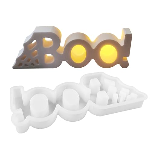 Halloween-Zementformen | Halloween-Boo Scare Gipsformen, Harzgussformen, Zement, Ornamente, Bastelbedarf, Gipsform Halloween-Zementformen | Halloween-Boo Scare Gipsformen, Harzgussformen, Zement, Ornamente, Bastelbedarf, Gipsform von Generisch