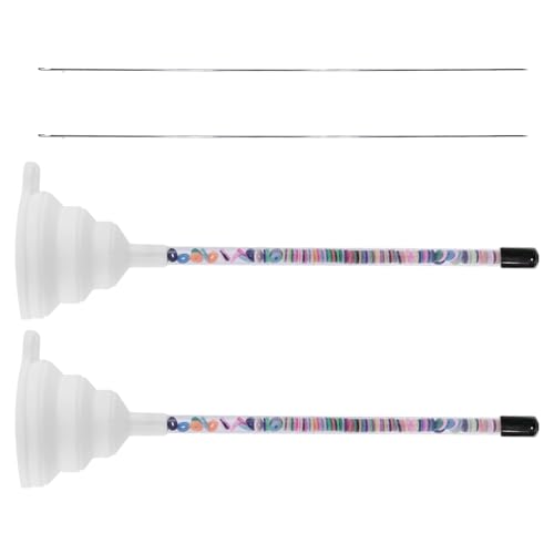 Halskettentrichter, Tonperlentrichter - Werkzeuge zur Herstellung von Schmuck,Leichter Kontrolle von Perlen -Trichter -Werkzeugkits für Tonperlen, Halskette und Armband -Herstellung Halskettentrichter, Tonperlentrichter - Werkzeuge zur Herstellung von Schmuck,Leichter Kontrolle von Perlen -Trichter -Werkzeugkits für Tonperlen, Halskette und Armband -Herstellung von Generisch