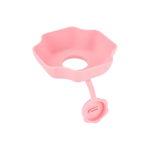 # Halter für Kinder, tropffrei, wiederverwendbar, Silikon, Kaltständer, Eisstock-Halterung, fängt vor dem Herunterfallen für Kinder ein (Rosa, Einheitsgröße) von Generisch