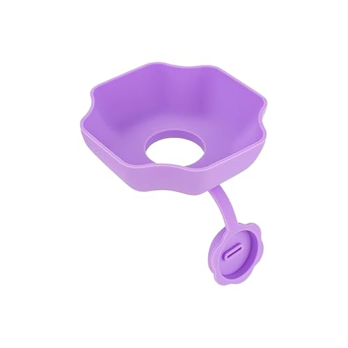 # Halter für Kinder, tropffrei, wiederverwendbar, Silikon, Kaltständer, Eisstock-Halterung, fängt vor dem Herunterfallen für Kinder ein (lila, Einheitsgröße) von Generisch