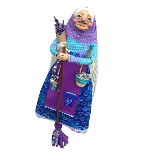 Handgefertigte Küchenhexenpuppe – Kochpuppe Dekoration | Hexenornament, kreativer dekorativer Charme für Küche, Mutter, Freund von Generisch