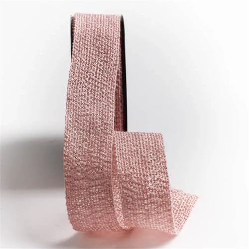 Handgefertigtes Band zum Selbermachen, Schleife, Corsage, Nähen, Haar-Accessoires, Baumwoll-Leinen, Strickbänder, 9,1 m, pnnrk, 38 mm Handgefertigtes Band zum Selbermachen, Schleife, Corsage, Nähen, Haar-Accessoires, Baumwoll-Leinen, Strickbänder, 9,1 m, pnnrk, 38 mm von Generisch
