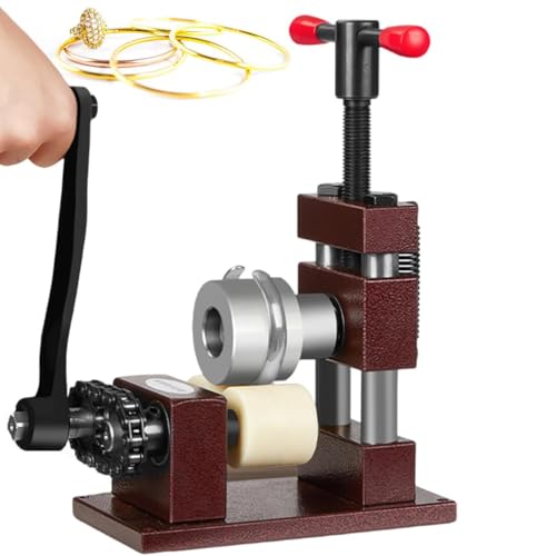 Handgekröpfte Schmuckbiegemaschine mit Gummischaft für Ringe und Armbänder Handgekröpfte Schmuckbiegemaschine mit Gummischaft für Ringe und Armbänder von Generisch