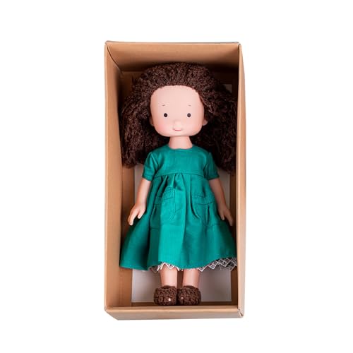 Handgemachte Puppen für Mädchen, handgefertigte weiche Puppen | Gefülltes Spielzeug für süße Puppen | Handgemachte Plüschpuppe zum Weihnachtsgeburtstag, verbessert die Fantasie und die Kapa Handgemachte Puppen für Mädchen, handgefertigte weiche Puppen | Gefülltes Spielzeug für süße Puppen | Handgemachte Plüschpuppe zum Weihnachtsgeburtstag, verbessert die Fantasie und die Kapa von Generisch
