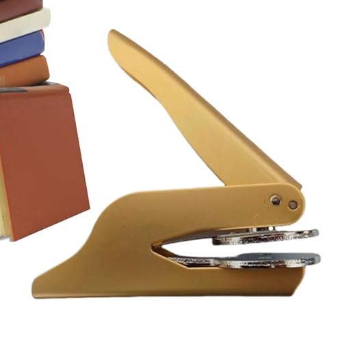 Handgespannungsstempel - Persönliches Buch Embosser | Elegante Hochzeitseinladung geprägte Maschine für Umschläge Papierhandwerk Frauen Lehrer Lehrer von Generisch