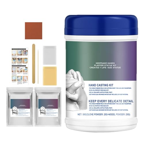 Handguss-Set für Familie, Gießpulver, Seifenherstellung, Formen zum Basteln, Erntedankfest, Zuhause, Kinder, Erwachsene, Gedenkstätten, Kleinkinder, Kinder von Generisch