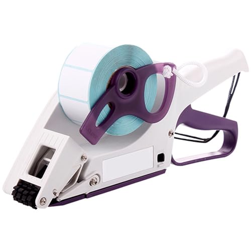 Handheld-Etiketten-Applikatorpistole, tragbarer Aufkleber-Etikettierer für Flaschen, 18–64 mm Etikettenbreite, ideal für Lager, Supermärkte und Einkaufszentren Handheld-Etiketten-Applikatorpistole, tragbarer Aufkleber-Etikettierer für Flaschen, 18–64 mm Etikettenbreite, ideal für Lager, Supermärkte und Einkaufszentren von Generisch