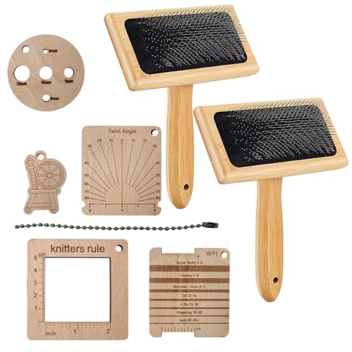 Handkarder Für Wolle,Wollkardierer-Set ,Nadelfilz-Bastelkamm, Wolldeckenkamm-Set, Handkardierer Für Die Wollverarbeitung, Nadelfilzbürste Mit Holzgriff,Wollkamm-Set Handkarder Für Wolle,Wollkardierer-Set ,Nadelfilz-Bastelkamm, Wolldeckenkamm-Set, Handkardierer Für Die Wollverarbeitung, Nadelfilzbürste Mit Holzgriff,Wollkamm-Set von Generisch