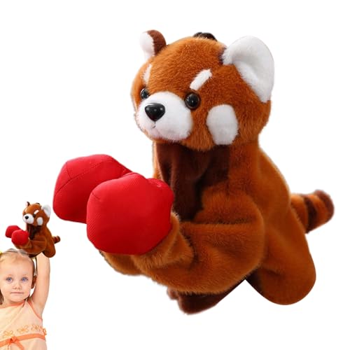 Handpuppen - einziehbares Arm Design Magpie Plüschspielzeug | Haut sicher Plüschstoff Katzen Wrestling Handschuh | Weiche Plüschfarm Puppenspielpraktik auf Puppenaktivitäten von Generisch