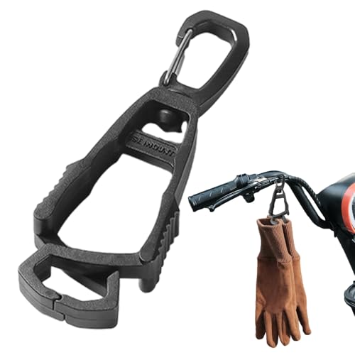 Handschuhgürtelclips - 1PC Heavy Duty Clip | Arbeit Handschuhe Inhaber Klemme Sicherheitsorganisator Tool | Zickzack -Griffclip mit rotbarer Schnalle für Handschuhe Tasten Handtuch Taschenlampe Becher von Generisch