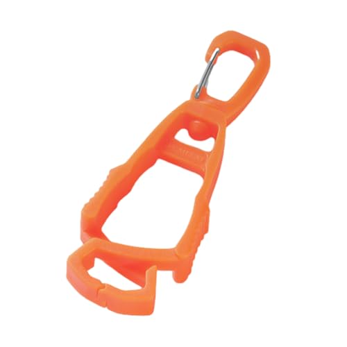 Handschuhgürtelclips - 1PC Heavy Duty Clip | Arbeit Handschuhe Inhaber Klemme Sicherheitsorganisator Tool | Zickzack -Griffclip mit rotbarer Schnalle für Handschuhe Tasten Handtuch Taschenlampe Becher von Generisch