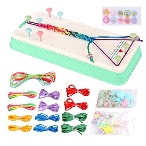 Handseilflecht-Set, Armband-Kit, Schmuckherstellungs-Kit, Handgemachte Schmuck-Kit, Kreative Armbandherstellung, Set zum Herstellen von Armbändern mit Handseil K Handseilflecht-Set, Armband-Kit, Schmuckherstellungs-Kit, Handgemachte Schmuck-Kit, Kreative Armbandherstellung, Set zum Herstellen von Armbändern mit Handseil K von Generisch