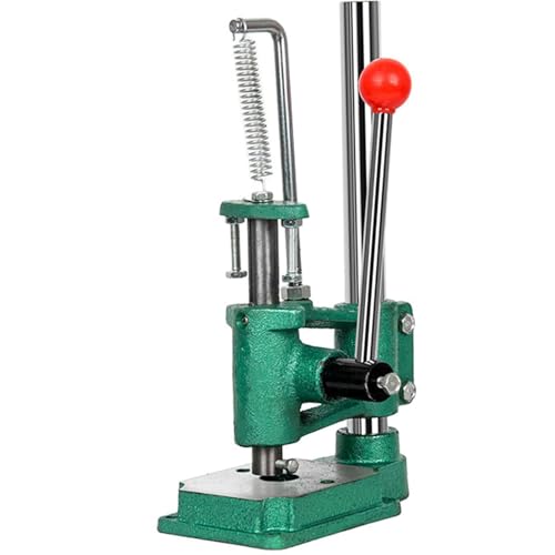 Handstanzmaschine, Leder-Lochstanzer mit Verstellbarer Höhe, manuelles Press-Stanzer-Werkzeug für DIY-Lederhandwerk, Stanzen von Löchern, Schneiden, Formen, Pressen 160kg Square Head Handstanzmaschine, Leder-Lochstanzer mit Verstellbarer Höhe, manuelles Press-Stanzer-Werkzeug für DIY-Lederhandwerk, Stanzen von Löchern, Schneiden, Formen, Pressen 160kg Square Head von Generisch