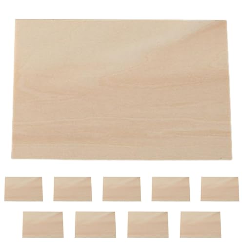 Handwerk Holz - Dünne Sperrholzplatten Zum Basteln,Packung Mit 10 Quadratischen Holzplatten DIY-Projekte, Malen, Zeichnen, Holzgravieren, Holzverbrennen Und CNC-Schneiden Handwerk Holz - Dünne Sperrholzplatten Zum Basteln,Packung Mit 10 Quadratischen Holzplatten DIY-Projekte, Malen, Zeichnen, Holzgravieren, Holzverbrennen Und CNC-Schneiden von Generisch