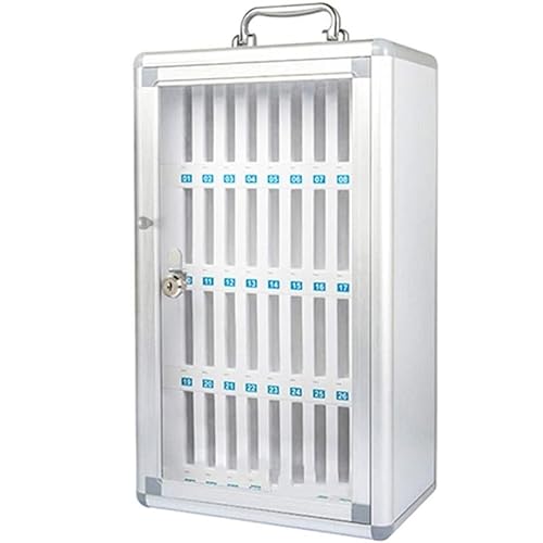 Handy-Spindbox aus Aluminiumlegierung, 36 Löcher, mobiler Aufbewahrungsschrank mit Schloss und nummerierten Schlitzen für Klassenzimmer, Büro und Fabrik – sichere Handy-Aufbewahrungslösung Handy-Spindbox aus Aluminiumlegierung, 36 Löcher, mobiler Aufbewahrungsschrank mit Schloss und nummerierten Schlitzen für Klassenzimmer, Büro und Fabrik – sichere Handy-Aufbewahrungslösung von Generisch