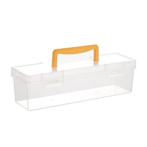 Hardware Sortierbox - Schraubensortierkasten - Unterteilter Transparenter Behälter Für Basteln Mechanik Elektronik Werkstatt von Generisch
