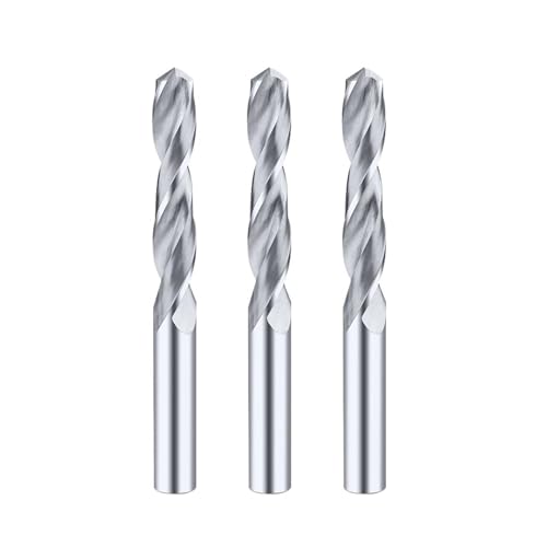 Hartmetallbohrer mit einer Gesamtlänge von 100 mm CNC-Drehwerkzeug Hartmetallbohrer aus Wolframstahl Fried Dough Twists-Bohrer 2,1–20,0 mm(HRC45,15.0MM_100MM) von Generisch