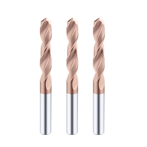 Hartmetallbohrer mit einer Gesamtlänge von 100 mm CNC-Drehwerkzeug Hartmetallbohrer aus Wolframstahl Fried Dough Twists-Bohrer 2,1–20,0 mm(HRC55,2.2MM_100MM) von Generisch